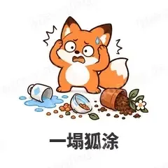 一塌狐涂 - 小狐狸表情