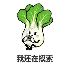 我还在摸索 - 白菜练练表情