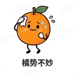 橘势不妙 - 谐音梗果蔬表情