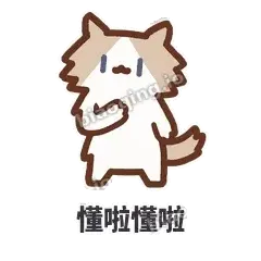 懂啦懂啦 - 炸毛小狗表情