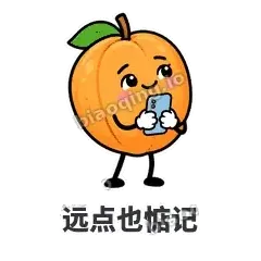 远点也惦记 - 暖杏阿伴表情