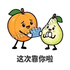 这次靠你啦 - 暖杏阿伴表情