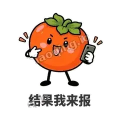 结果我来报 - 好运柿宝表情