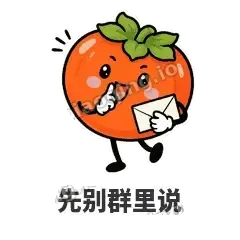 先别群里说 - 好运柿宝表情
