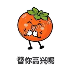 替你高兴呢 - 好运柿宝表情