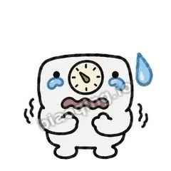 委屈 - 崩溃体重秤表情