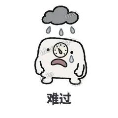 难过 - 崩溃体重秤表情