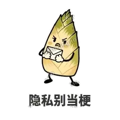隐私别当梗 - 笋笋嘴快表情