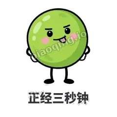 正经三秒钟 - 豌豆皮皮表情