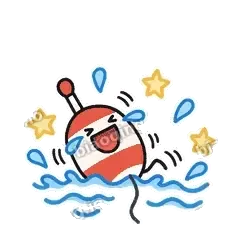 生气 - 钓鱼浮标表情
