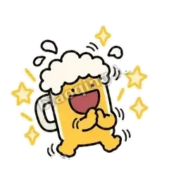 鼓掌 - 干杯啤酒杯表情