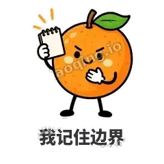 我记住边界 - 橙子坦坦表情