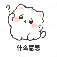 什么意思 - 团子猫表情