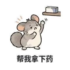 帮我拿下药 - 软软毛丝鼠表情