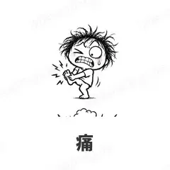 痛 - 发疯文学表情