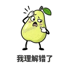我理解错了 - 皱眉阿梨表情