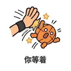 你等着 - 篮球表情