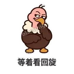 等着看回旋 - 秃鹫大佬表情