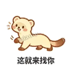 这就来找你 - 软软小雪貂表情