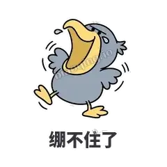 绷不住了 - 盯人鲸头鹳表情