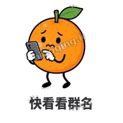 快看看群名 - 橘子雷达表情