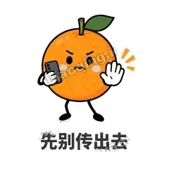 先别传出去 - 橘子雷达表情