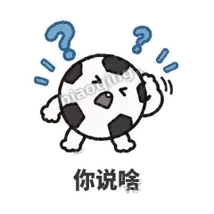 你说啥 - 进球足球表情