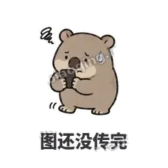 图还没传完 - 手忙小袋熊表情