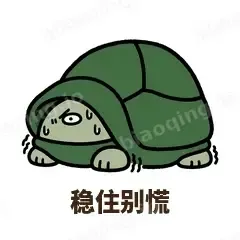 稳住别慌 - 缩头小乌龟表情